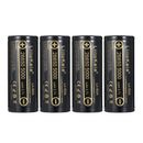 LiitoKala Lii-50A 26650 5000mAh 25A high-drain flat top battery cell, featuring ultra-low 22mΩ internal resistance and 600 cycles lifetime.