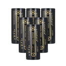 LiitoKala Lii-50A 26650 5000mAh 25A high-drain flat top battery cell, featuring ultra-low 22mΩ internal resistance and 600 cycles lifetime.