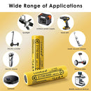 LiitoKala Lii-50E 21700 battery applied in high-lumen flashlights, power banks, medical devices, electric vehicles, and DIY battery pack projects.