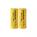 LiitoKala Lii-70S 21700 7000mAh 3.7V 21A button top battery front view