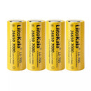 LiitoKala Lii-70S 21700 7000mAh 3.7V 21A button top battery front view