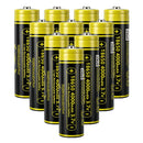 LiitoKala Lii-King4000 18650 4000mAh 3.7V 12A high-drain Li-ion battery with Button Top terminal (67mm). True capacity 3900-4000mAh, 1000 cycle life for power tools and flashlights.