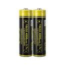 LiitoKala Lii-King4000 18650 4000mAh 3.7V 12A high-drain Li-ion battery with Button Top terminal (67mm). True capacity 3900-4000mAh, 1000 cycle life for power tools and flashlights.