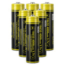 LiitoKala Lii-King4000 18650 4000mAh 3.7V 12A high-drain Li-ion battery with Button Top terminal (67mm). True capacity 3900-4000mAh, 1000 cycle life for power tools and flashlights.