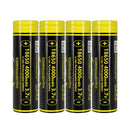 LiitoKala Lii-King4000 18650 4000mAh 3.7V 12A high-drain Li-ion battery with Flat Top terminal (65mm). True capacity 3900-4000mAh, 1000 cycle life for power tools and flashlights.