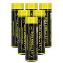 LiitoKala Lii-King4000 18650 4000mAh 3.7V 12A high-drain Li-ion battery with Flat Top terminal (65mm). True capacity 3900-4000mAh, 1000 cycle life for power tools and flashlights.