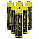  LiitoKala Lii-King4000 18650 4000mAh 3.7V Li-ion battery with Button Top and built-in Protection Board (69mm, 3A discharge limit). True capacity 3900-4000mAh, 1000 cycle life.
