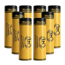 LiitoKala Lii-King6000 21700 6000mAh 3.7V 6A Li-ion battery with Flat Top terminal (21.65×70.95mm). True capacity, low internal resistance ≤15mΩ, 500 cycle life for flashlights and DIY battery packs.