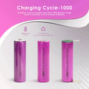 Lishen LR2170SD 5000mAh 3.7V 21700 Rechargeable Li-ion Battery – 10A Continuous for LED Flashlights, Fans, Cameras & Toys