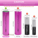 Lishen flat top terminal design for maximum capacity batteries