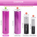 Lishen flat top terminal design for maximum capacity batteries