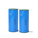 LTT 32700 3.2V 6000mAh 3C LiFePO4 flat top battery in blue wrap showing 32x70mm dimensions and printed production date