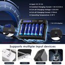 Per-Slot 3A Fast Charging with Individual LED Indicators