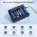 Single USB-C Cable Powers Entire 6-Bay Charger