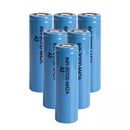 Molicel 20700 4200mAh 20A flat top rechargeable battery 6-pack