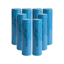 Molicel M35A 18650 rechargeable Li-ion battery 3500mAh 10A A-grade flat top, 8 pieces, for flashlights, power banks, solar, and medical devices.