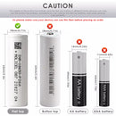 Molicel P26A 18650 2600mAh 35A battery being charged in smart charger – ideal for DIY battery pack assembly