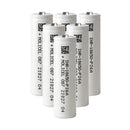 Molicel P26A 18650 rechargeable Li-ion battery 2600mAh 35A high drain button top, 6 pieces, for vape, power tools, flashlights, and RC models.
