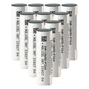 Molicel P26A 18650 rechargeable Li-ion battery 2600mAh 35A high drain nickel tab, 10 pieces, for vape, power tools, flashlights, and DIY battery pack assembly.