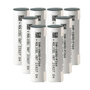 Molicel P26A 18650 rechargeable Li-ion battery 2600mAh 35A high drain nickel tab, 8 pieces, for vape, power tools, flashlights, and DIY battery pack assembly.