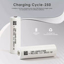 Molicel P30B 18650 3000mAh 40A high drain cell side profile – flat top terminal, cyan wrap, 65mm length