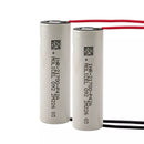 Molicel P42A 21700 4200mAh 2-pack showing all terminal variants: flat top, button top, welded tabs, pre-wired, protected