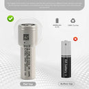 Molicel P42A 21700 flat top battery – flat positive terminal for battery sleds and custom extreme high-power packs.