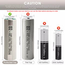 Molicel P42A 21700 protected cell with integrated PCB protection module and safety feature infographic