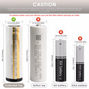 Molicel P45B 21700 protected cell with built-in overcharge, overdischarge, short circuit PCB – safety infographic