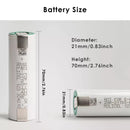 Molicel P45B 21700 with professional spot-welded pure nickel tabs for high-rate 45A pack assembly