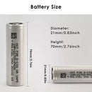 Molicel P42A 21700 cell with pure nickel tabs professionally spot welded for high-current pack assembly
