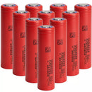 Panasonic Sanyo NCR18650GA 3500mAh 10A 18650 button top flat top battery 10-pack