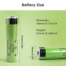 NCR18650GA size specifications