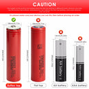 NCR18650GA battery safety features