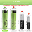 NCR18650GA battery safety features