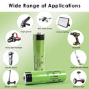 NCR18650GA battery powering a thermal imaging flashlight
