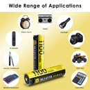 NITECORE NL1411R 14500 battery applied in high-lumen flashlights, headlamps, and EDC gear for outdoor activities, providing stable 3A output.