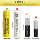 nitecore-nl1840-18650-battery-button-top-terminal-guide