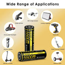 NITECORE NL2155HPi 21700 battery applied in heavy-duty flashlights, high-power vape mods, and outdoor gear, providing stable 20A output.