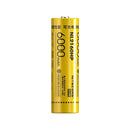 NITECORE NL2160HP 21700 rechargeable Li-ion battery with 6000mAh capacity and 20A high-drain discharge, IPX6 waterproof for heavy-duty flashlights and outdoor gear.