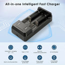 NITECORE UI2 safety protections – reverse polarity, overcharge, short-circuit, and thermal monitoring.