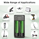 NITECORE UI2 charger and Sony VTC4 flat top batteries powering a high-power vape and flashlight.