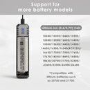 NITECORE UMS4 and UI1 compatible battery types – both support Li-ion, IMR, NiMH, NiCd – 18650, 21700, AA, AAA.