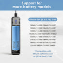 NITECORE UMS4 and UI1 compatible battery types – both support Li-ion, IMR, NiMH, NiCd – 18650, 21700, AA, AAA.