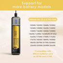 NITECORE UMS4 and UI1 compatible battery types – both support Li-ion, IMR, NiMH, NiCd – 18650, 21700, AA, AAA.