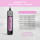 NITECORE UMS4 and UI1 compatible battery types – both support Li-ion, IMR, NiMH, NiCd – 18650, 21700, AA, AAA.