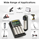 NITECORE UMS4 and UI1 chargers with Molicel P45B flat top batteries powering flagship professional film sets, drone fleets, and competitive RC events.