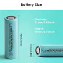 OneAndes 21700 batteries used in a backup power system with an inverter