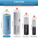 Infographic highlighting LiFePO4 safety, 3500+ cycles, and 10A high-rate discharge for OneAndes IFR26650