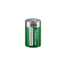 PALO 1.5V D Size 15000mWh high capacity rechargeable Li-ion battery with built-in Type-C USB port for gas stoves and high-drain devices.